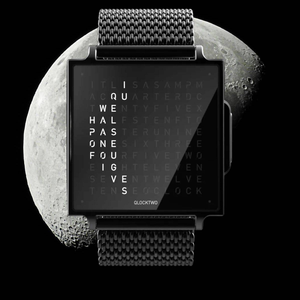 QLOCKTWO WATCH クロックツー ウォッチ QLOCKTWO W – Designer wristwatch with iconic word display | QLOCKTWO